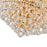 CWI Lighting Empire 14 Light Down Chandelier, Gold