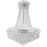CWI Lighting Empire 17 Light Down Chandelier, Chrome