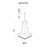 CWI Lighting Empire 17 Light Down Chandelier, Gold
