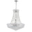 CWI Lighting Empire 18 Light Down Chandelier, Chrome - 8001P28C