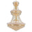 CWI Lighting Empire 32 Light Down Chandelier, Gold - 8001P30G