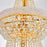 CWI Lighting Empire 32 Light Down Chandelier, Gold