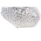 CWI Lighting Empire 19 Light Down Chandelier, Chrome