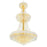 CWI Lighting Empire 34 Light Down Chandelier, Gold - 8001P36G