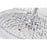 CWI Lighting Empire 38 Light Down Chandelier, Chrome