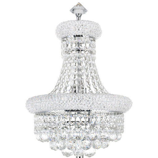 CWI Lighting Empire 6 Light Table Lamp, Chrome
