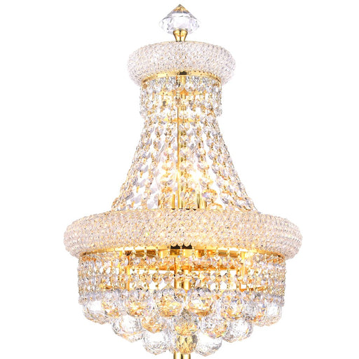 CWI Lighting Empire 6 Light Table Lamp, Gold