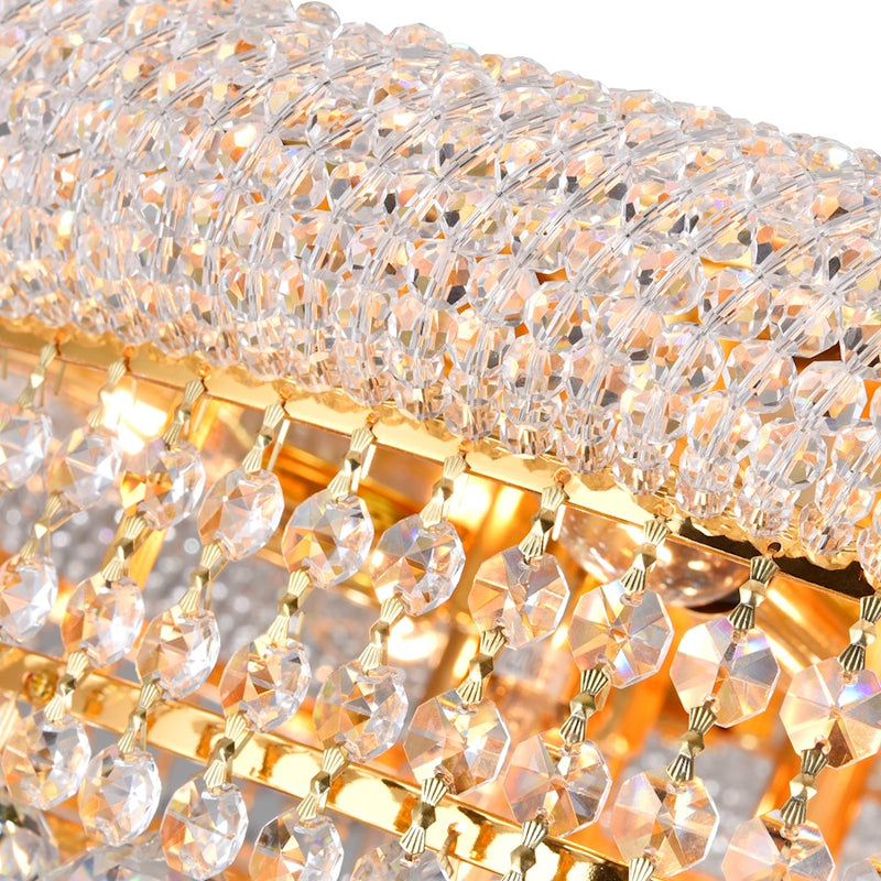 CWI Lighting Empire 6 Light Table Lamp, Gold