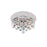 CWI Lighting Empire 2 Light Wall Light, Chrome