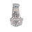 CWI Lighting Empire 3 Light Wall Light, Chrome