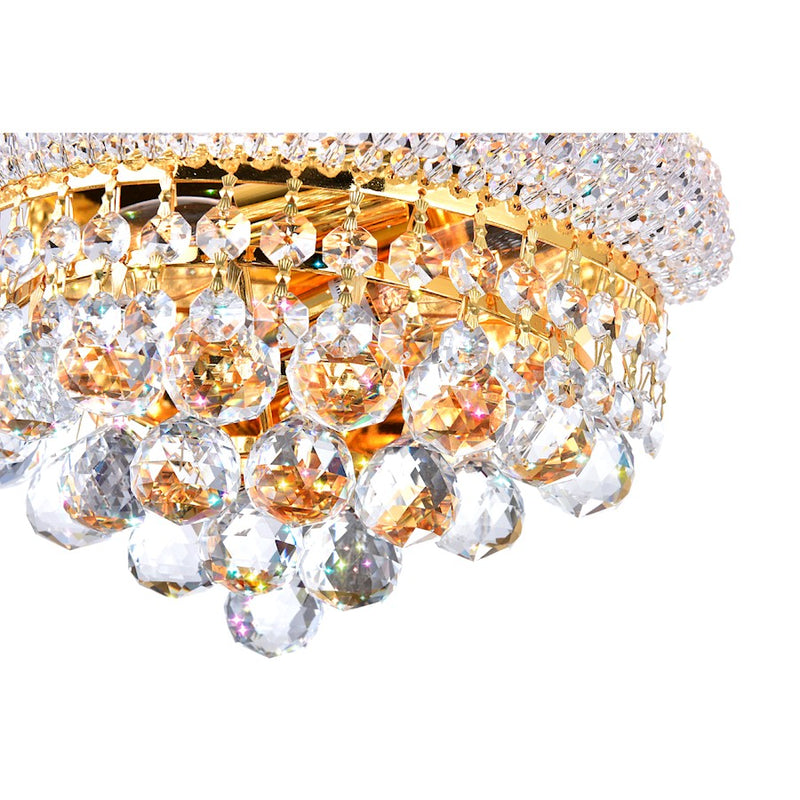 CWI Lighting Empire 2 Light Wall Light, Gold