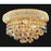 CWI Lighting Empire 2 Light Wall Light, Gold