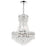 CWI Lighting Luminous 4 Light Mini Chandelier, Chrome - 8002P12C