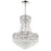 CWI Lighting Luminous 4 Light Mini Chandelier, Chrome