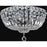 CWI Lighting Stefania 6 Light Bowl Flush Mount, Chrome - 8003C18C