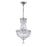 CWI Lighting Stefania 3 Light Mini Chandelier, Chrome - 8003P12C