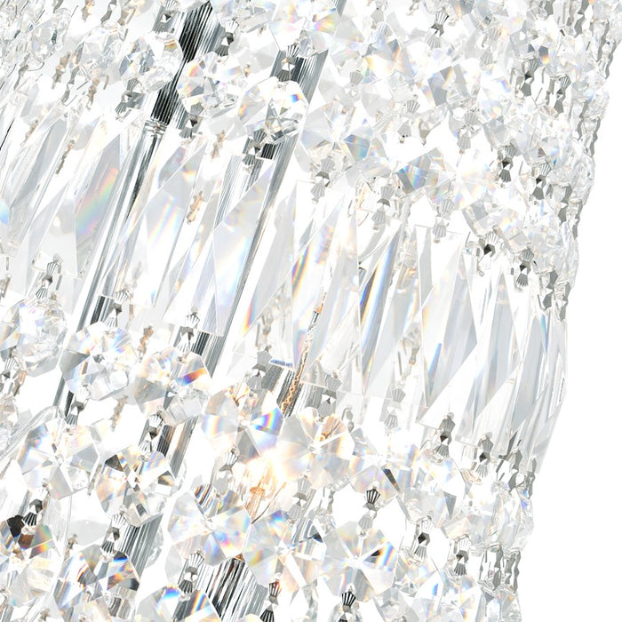 CWI Lighting Stefania 20 Light Down Chandelier, Chrome