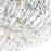 CWI Lighting Stefania 20 Light Down Chandelier, Chrome