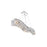 CWI Lighting Glamorous 5 Light Down Chandelier, Chrome
