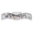 CWI Lighting Glamorous 25" 3 Light Vanity Light, Chrome
