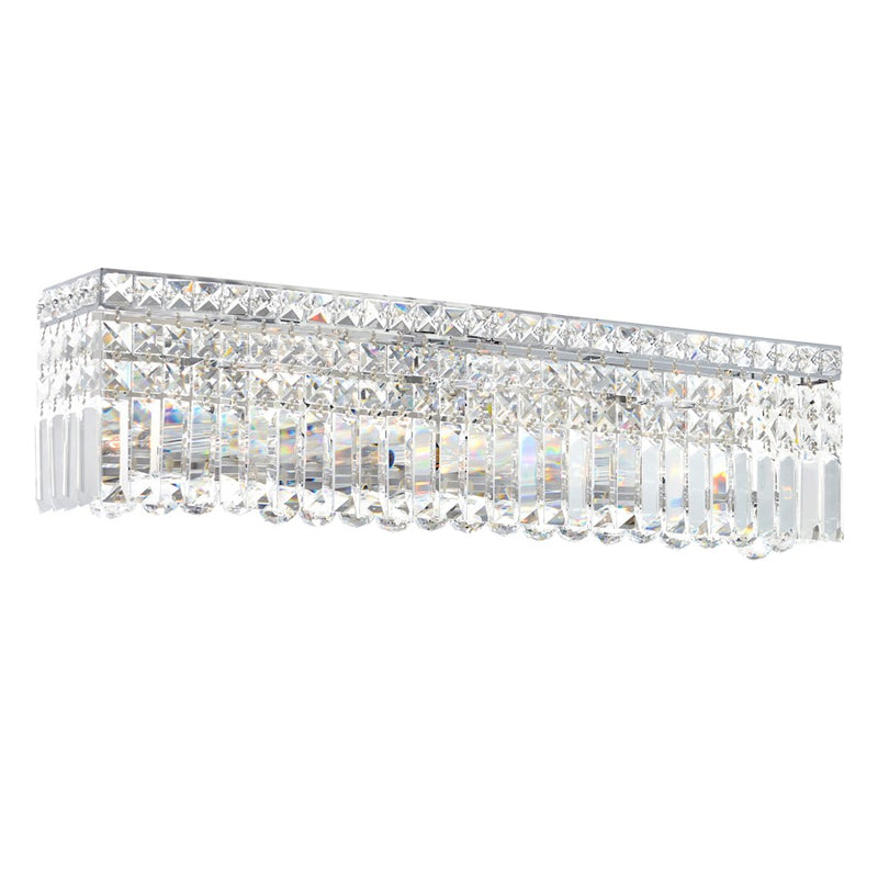 CWI Lighting Colosseum 6 Light Vanity Light, Chrome