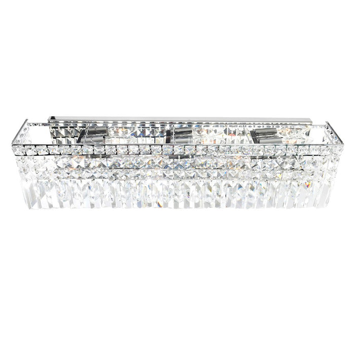 CWI Lighting Colosseum 6 Light Vanity Light, Chrome