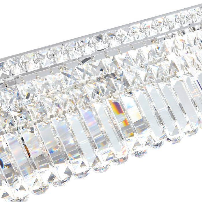 CWI Lighting Colosseum 6 Light Vanity Light, Chrome