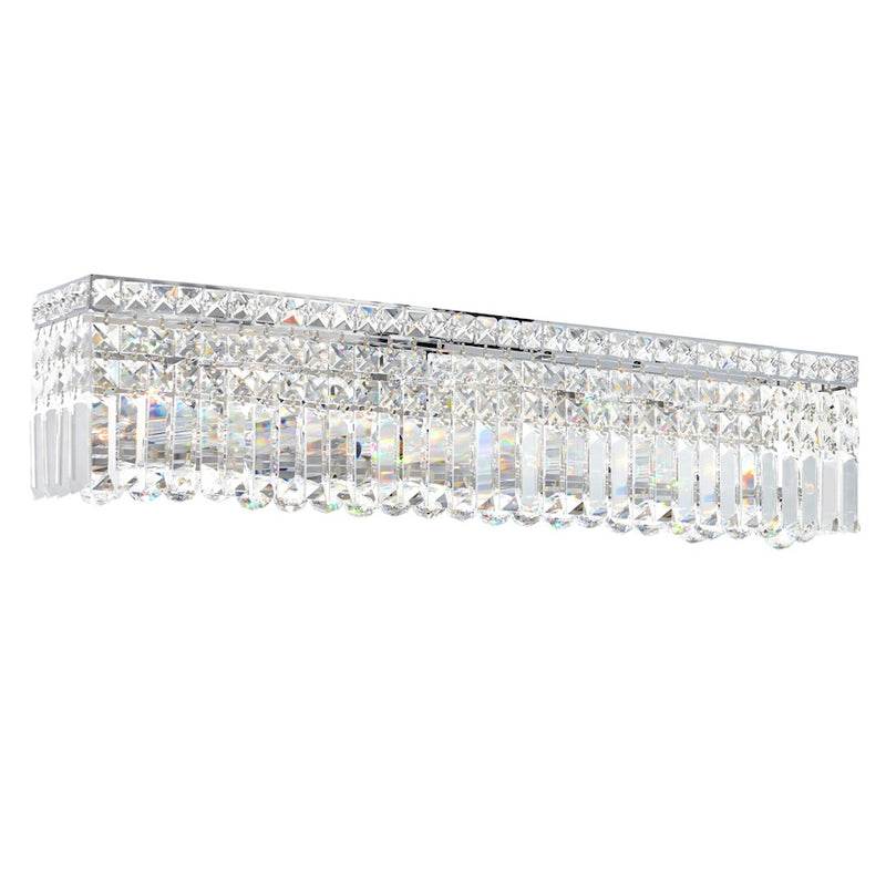 CWI Lighting Colosseum 7 Light Vanity Light, Chrome