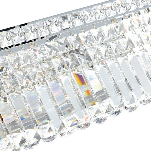 CWI Lighting Colosseum 7 Light Vanity Light, Chrome