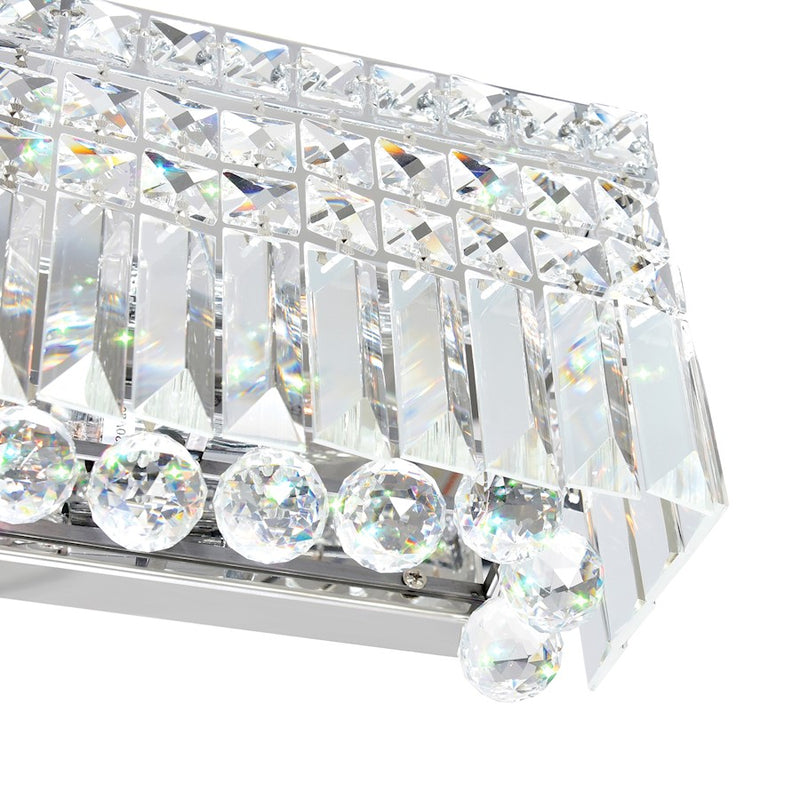 CWI Lighting Colosseum 7 Light Vanity Light, Chrome