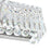 CWI Lighting Colosseum 7 Light Vanity Light, Chrome