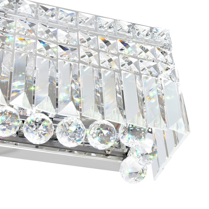 CWI Lighting Colosseum 7 Light Vanity Light, Chrome
