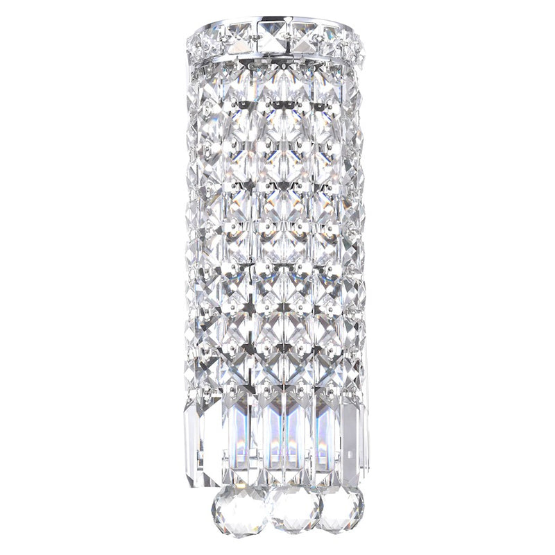 CWI Lighting Colosseum 2 Light 5" Bath Sconce, Chrome