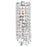 CWI Lighting Colosseum 2 Light 5" Bath Sconce, Chrome