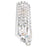 CWI Lighting Colosseum 2 Light 5" Bath Sconce, Chrome