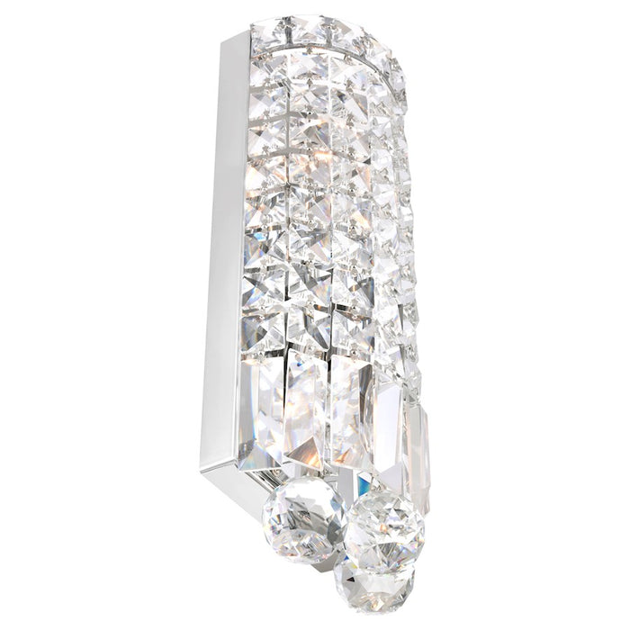CWI Lighting Colosseum 2 Light 5" Bath Sconce, Chrome