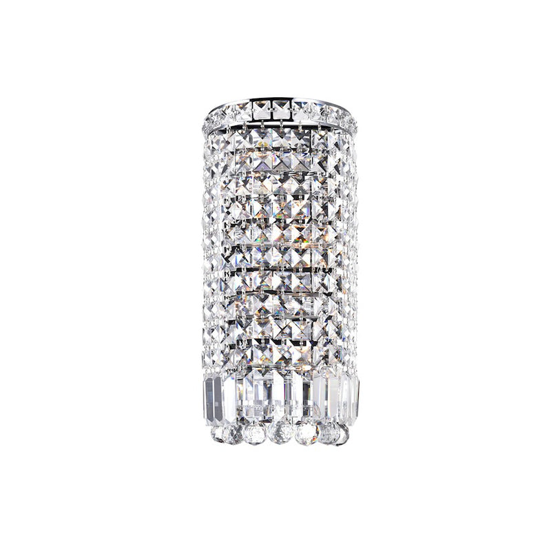 CWI Lighting Colosseum 4 Light 6" Bathroom Sconce, Chrome