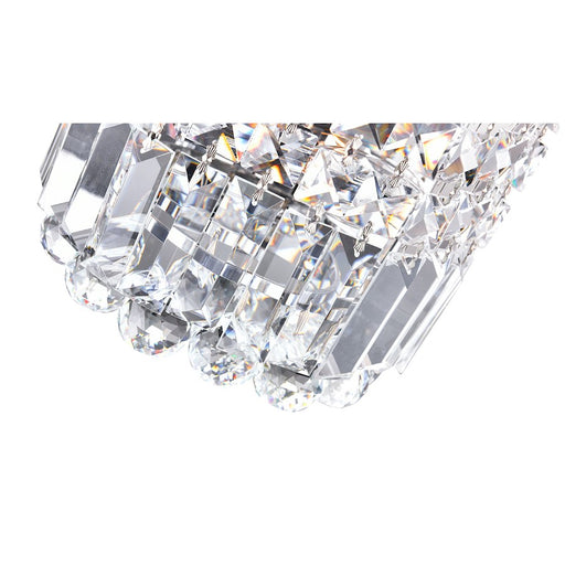 CWI Lighting Colosseum 4 Light 6" Bathroom Sconce, Chrome