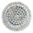 CWI Lighting Colosseum 10 Light Flush Mount, Chrome