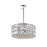 CWI Lighting Colosseum 8 Light 20" Down Chandelier, Chrome - 8006P20C-R