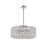 CWI Lighting Colosseum 10 Light 24" Down Chandelier, Chrome - 8006P24C-R