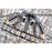 CWI Lighting Colosseum 10 Light 24" Down Chandelier, Chrome