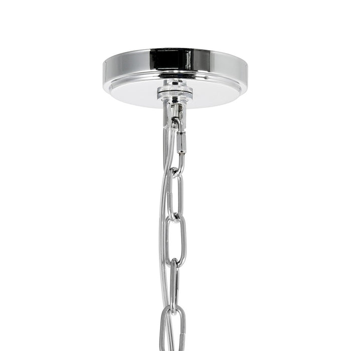 CWI Lighting Posh 11 Light 20" Down Chandelier, Chrome