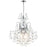 CWI Lighting Princess 3 Light Mini Chandelier, Chrome - 8012P12C