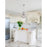 CWI Lighting Princess 3 Light Mini Chandelier, Chrome