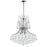 CWI Lighting Princess 8 Light Down Chandelier, Chrome - 8012P20C