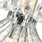 CWI Lighting Princess 10 Light Down Chandelier, Chrome