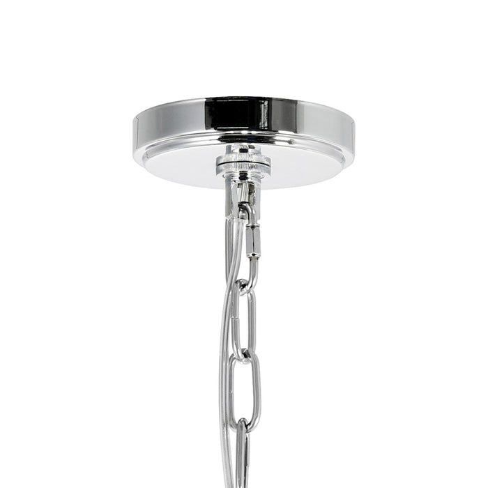 CWI Lighting Princess 10 Light Down Chandelier, Chrome