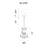 CWI Lighting Princess 1 Light Mini Chandelier, Chrome
