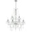 CWI Lighting Princeton 12 Light Down Chandelier, Chrome - 8023P30C